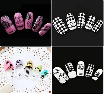 New 5 sheet 3D Nail Sticker Mixed Colorful Designs Nail Stickers Decals Women Makeup Water Tattoos Manicure Tool DLS218-228
New 5 sheet 3D Nail Sticker Mixed Colorful Designs Nail Stickers Decals Women Makeup Water Tattoos Manicure Tool DLS218-228