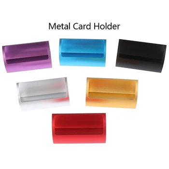 1Pc Metal Display Stand Card Holder Metallic Desktop Business Card Holder Desk Shelf Box Storage DropShipping
1Pc Metal Display Stand Card Holder Metallic Desktop Business Card Holder Desk Shelf Box Storage DropShipping