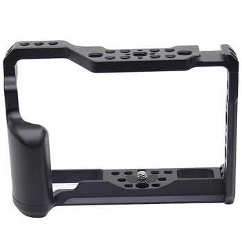 X-T3 Aluminum Alloy Camera Video Cage for Fujifilm X-T3/X-T2 Camera Cage Stabilizer Rig Protective Case Cover
X-T3 Aluminum Alloy Camera Video Cage for Fujifilm X-T3/X-T2 Camera Cage Stabilizer Rig Protective Case Cover
