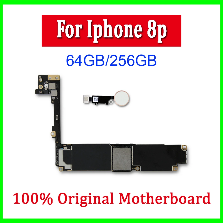 Original Unlocked For iPhone 8 Plus Motherboard 64GB 256GB Logic Board For iPhone 8 Plus 5.5 inch With / No Touch ID WIth IOS
Original Unlocked For iPhone 8 Plus Motherboard 64GB 256GB Logic Board For iPhone 8 Plus 5.5 inch With / No Touch ID WIth IOS