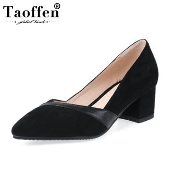 Taoffen 2020 Suede Leather Women Pumps Office Ladies Party Wedding Sexy Work High Heel Shoes Women Spring Pumps Size 31-43
Taoffen 2020 Suede Leather Women Pumps Office Ladies Party Wedding Sexy Work High Heel Shoes Women Spring Pumps Size 31-43