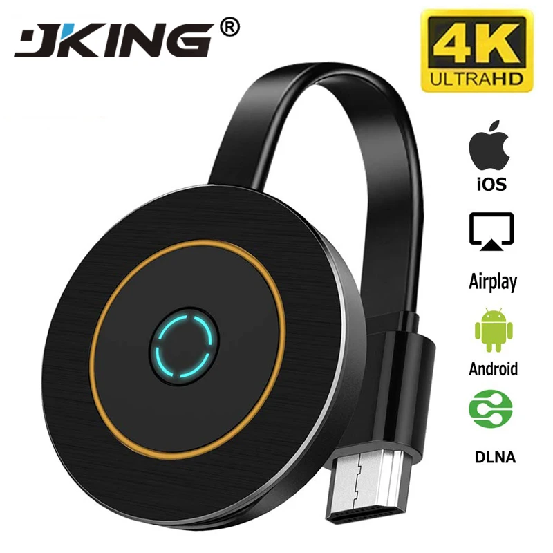 5.8Ghz TV Stick Wireless Dongle Tv Stick 4K HD Anycast Support HDMI Miracast Airplay for Android iOS Mirroring to HDTV Projector
5.8Ghz TV Stick Wireless Dongle Tv Stick 4K HD Anycast Support HDMI Miracast Airplay for Android iOS Mirroring to HDTV Projector