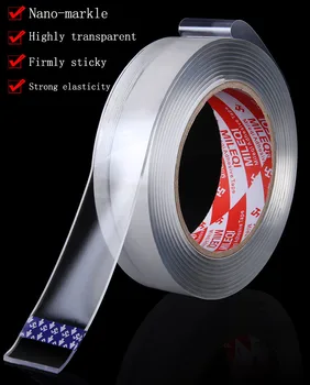 Reusable double-sided adhesive nano-non-marking tape removable label washable rubber ring tray double-sided adhesive
Reusable double-sided adhesive nano-non-marking tape removable label washable rubber ring tray double-sided adhesive