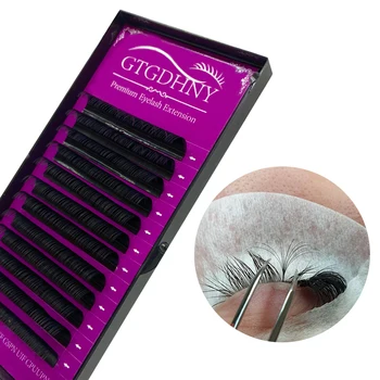 100% Handmade Russian Volume Eyelashes Extensions Beauty Natural Korea Silk Mink Individual Eye Lahe Soft Eyelash 12Lines /Tray 
100% Handmade Russian Volume Eyelashes Extensions Beauty Natural Korea Silk Mink Individual Eye Lahe Soft Eyelash 12Lines /Tray