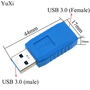 YuXi Fast Speed USB3.0 Type A Male to Female Connector Plug Adapter USB 3.0 Converter for Laptop U Disk USB Flash Drive
YuXi Fast Speed USB3.0 Type A Male to Female Connector Plug Adapter USB 3.0 Converter for Laptop U Disk USB Flash Drive