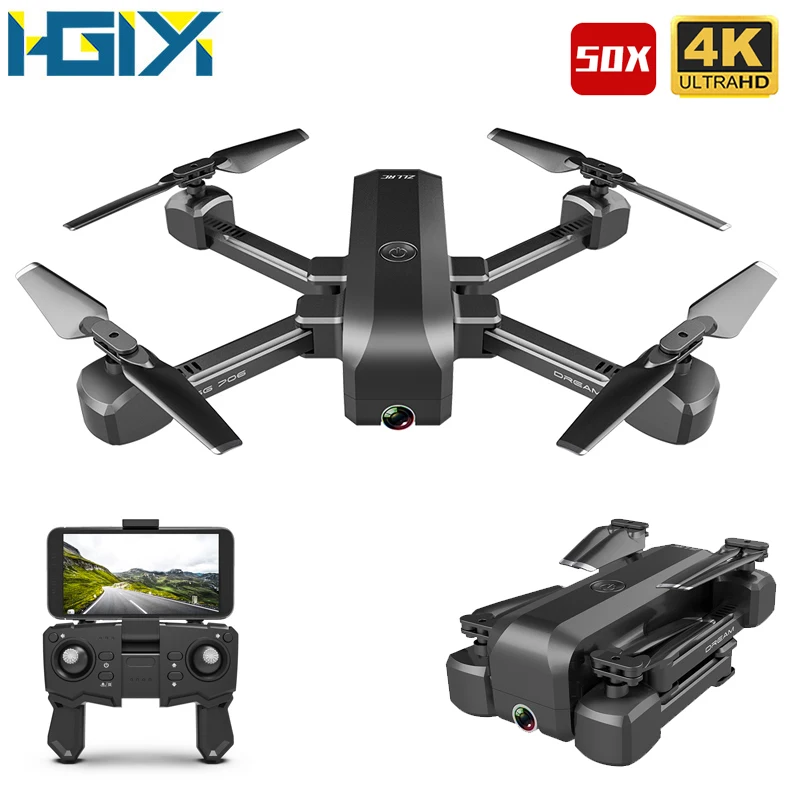 HGIYI SG706 RC Drone 4K HD Dual Camera 50X Times Zoom WIFI FPV Foldable Quadcopter Helicopter Professional Drones Stable Height
HGIYI SG706 RC Drone 4K HD Dual Camera 50X Times Zoom WIFI FPV Foldable Quadcopter Helicopter Professional Drones Stable Height