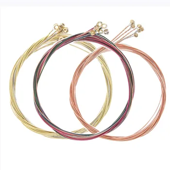 6 Pcs/Set Rainbow Colorful Guitar Strings E-A for Acoustic Folk Guitar Classic Guitar Acoustic Guitar String Accessory
6 Pcs/Set Rainbow Colorful Guitar Strings E-A for Acoustic Folk Guitar Classic Guitar Acoustic Guitar String Accessory