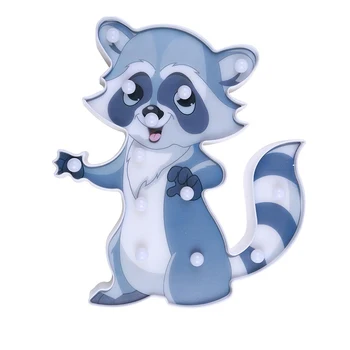 Cute Raccoon Shaped LED Night Light Warm White Luminous Table Night Lamp Bedroom Nursery Family Bedside Interior Decoration
Cute Raccoon Shaped LED Night Light Warm White Luminous Table Night Lamp Bedroom Nursery Family Bedside Interior Decoration