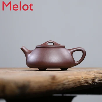 Yixing Clay Teapot Pure Handmade Famous Kung Fu Tea Set Teapot Shipiao Teapot Bamboo Tea Tray Set Home Gift
Yixing Clay Teapot Pure Handmade Famous Kung Fu Tea Set Teapot Shipiao Teapot Bamboo Tea Tray Set Home Gift