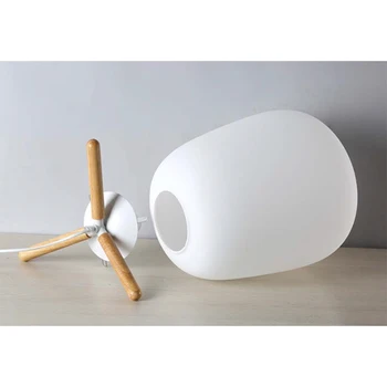 Ultra Modern Mini Fashion Frosted Glass Lampshade and Wooden Bracket Texture Study Table Lamp with Light Source US Plug
Ultra Modern Mini Fashion Frosted Glass Lampshade and Wooden Bracket Texture Study Table Lamp with Light Source US Plug