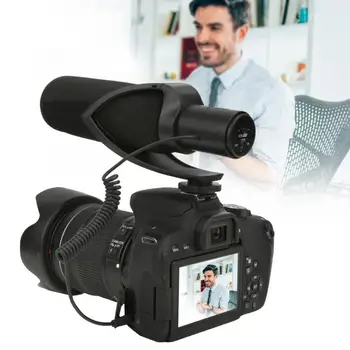 Comica Cvm-V30 Pro Super-Cardioid Directional Condenser Video Microphone with 3.5Mm Interface Professional Shock Mount Universal
Comica Cvm-V30 Pro Super-Cardioid Directional Condenser Video Microphone with 3.5Mm Interface Professional Shock Mount Universal