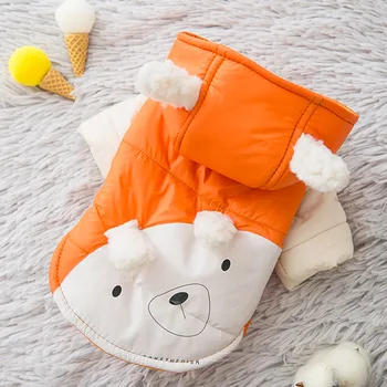 Cheap Dog Clothes for Autumn and Winter Fashion Design Orange Color Two Feet Cotton Warm Padded Pet Clothes for Animal Dogs
Cheap Dog Clothes for Autumn and Winter Fashion Design Orange Color Two Feet Cotton Warm Padded Pet Clothes for Animal Dogs