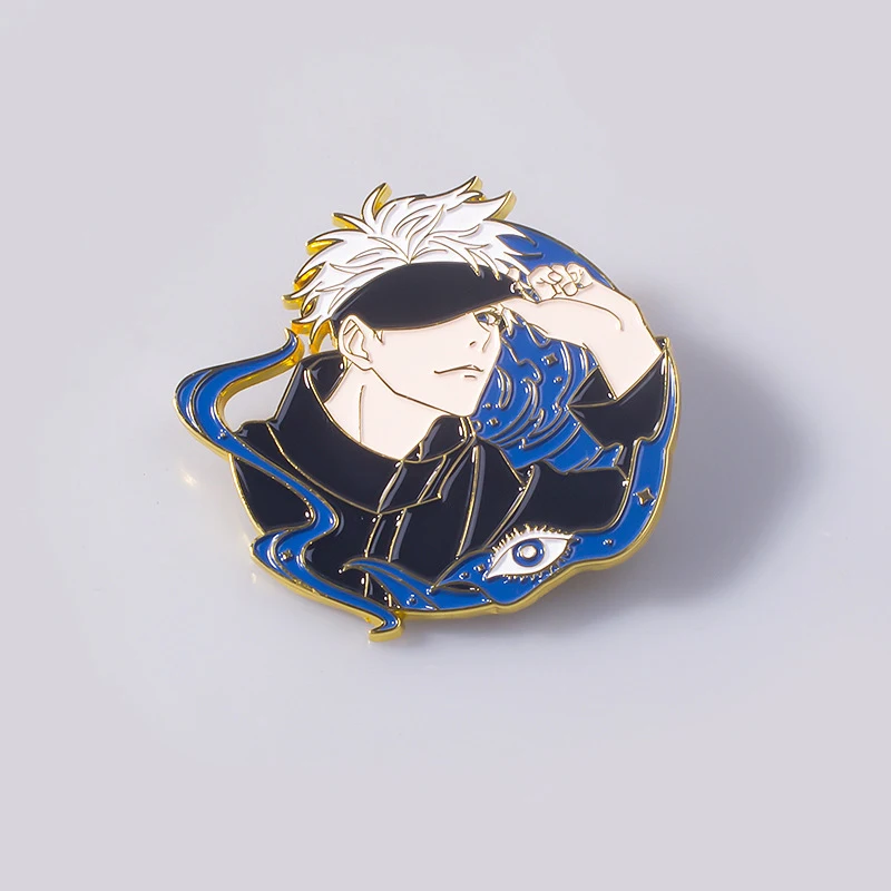 Аниме юютсу Kaisen Gojo Satoru Значки для косплея мультфильм брошь кавайная Pins подарки
Аниме юютсу Kaisen Gojo Satoru Значки для косплея мультфильм брошь кавайная Pins подарки