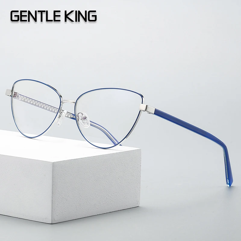 GENTLE KING Cat Eye Computer Glasses Anti Blue Ray Glasses Blue Light Blocking Eyeglasses Optical Gaming Filter Eyewear Gafas
GENTLE KING Cat Eye Computer Glasses Anti Blue Ray Glasses Blue Light Blocking Eyeglasses Optical Gaming Filter Eyewear Gafas