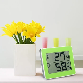 Digital Electronic Hygrometer Household High Accuracy Thermo-hygrometer Humidity Monitor Home Decor 0 ℃ ~ 50℃ for Indoor Outdoor
Digital Electronic Hygrometer Household High Accuracy Thermo-hygrometer Humidity Monitor Home Decor 0 ℃ ~ 50℃ for Indoor Outdoor