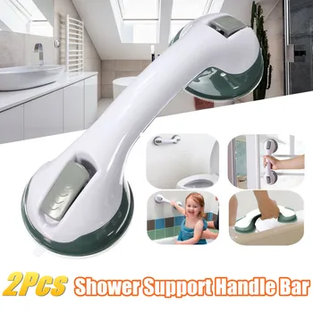 2PC Bathroom Suction Cup Handle Grab Bar Toilet Bath Shower Tub Bathroom Shower Grab Handle Rail Grip for Elderly Safety
2PC Bathroom Suction Cup Handle Grab Bar Toilet Bath Shower Tub Bathroom Shower Grab Handle Rail Grip for Elderly Safety
