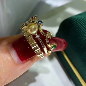 Luxury Pearl Rings Settings S925 Sterling Silver Pearl Rings Findings Women DIY Handmade Rings Accessory Components No Pearl
Luxury Pearl Rings Settings S925 Sterling Silver Pearl Rings Findings Women DIY Handmade Rings Accessory Components No Pearl