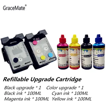 Refillable Ink Cartridge Replacement for HP 664 664 Xl Ink Cartridge for HP DeskJet 1115 2135 3635 1118 2138 3636 3638 4536 4676
Refillable Ink Cartridge Replacement for HP 664 664 Xl Ink Cartridge for HP DeskJet 1115 2135 3635 1118 2138 3636 3638 4536 4676