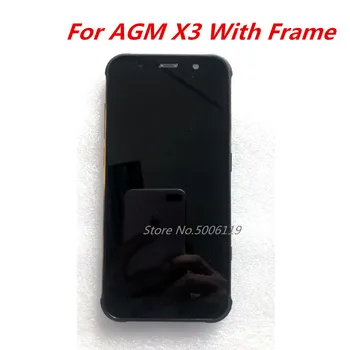 Original For AGM X3 IP68 LCD Display With Frame + Touch Screen Digitizer Assembly 5.99" Replacement Glass + Repair Tools
Original For AGM X3 IP68 LCD Display With Frame + Touch Screen Digitizer Assembly 5.99" Replacement Glass + Repair Tools