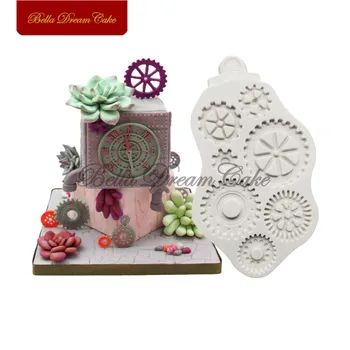 Distressed Cogs Silicone Molds Cake Moulds Chocolate Fondant Clay Soap Mould Cake Decorating Tools Baking Accessories
Distressed Cogs Silicone Molds Cake Moulds Chocolate Fondant Clay Soap Mould Cake Decorating Tools Baking Accessories