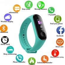 M3 Color Screen Smart Sport Fitnes Bracelet IP67 Waterproof Blood Pressure Activity Tracker For Children Men Women Watch
M3 Color Screen Smart Sport Fitnes Bracelet IP67 Waterproof Blood Pressure Activity Tracker For Children Men Women Watch