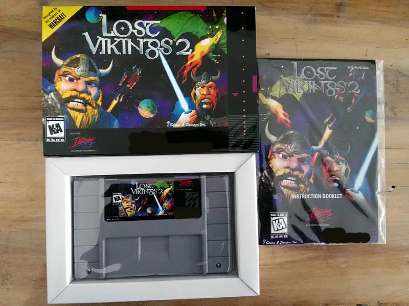 16-битные игры ** Lost Vikings 2 (версия для США! Коробка + инструкция + картридж!)
16-битные игры ** Lost Vikings 2 (версия для США! Коробка + инструкция + картридж!)