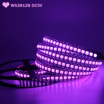 1m 5m WS2812B Smart pixel led strip light 60leds/m IP30/IP65/IP67 for wine cooler bar backlight corridor wall indoor decoration
1m 5m WS2812B Smart pixel led strip light 60leds/m IP30/IP65/IP67 for wine cooler bar backlight corridor wall indoor decoration