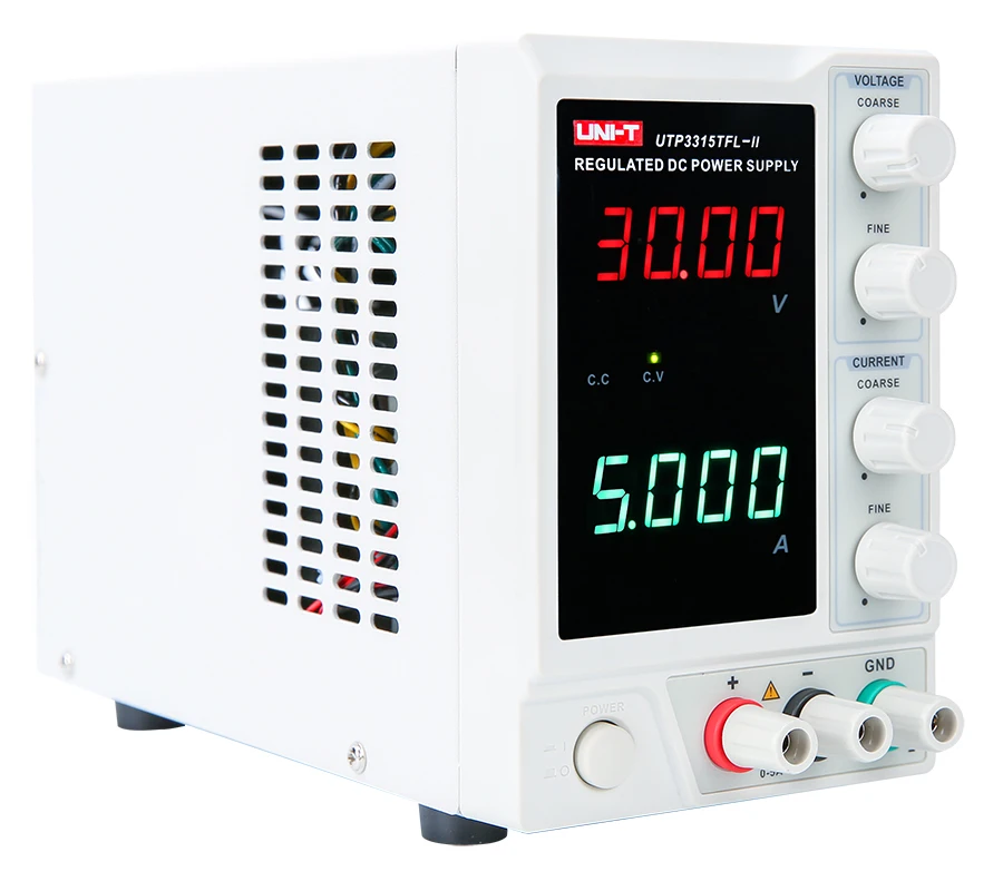 UNI-T UTP3315TFL-II DC Regulated Power Supply Single Channel Linear DC Power Supply 30V/5A/150W with LED Display
UNI-T UTP3315TFL-II DC Regulated Power Supply Single Channel Linear DC Power Supply 30V/5A/150W with LED Display