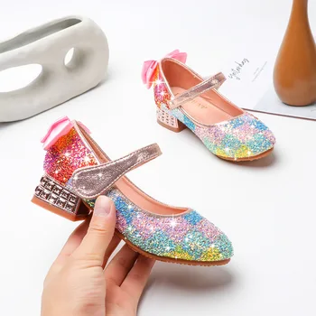 Girls Princess Children 's Sequins Dance Shoes Little Crystal and Students ' Versatile Single Toddler Sneakers sandals
Girls Princess Children 's Sequins Dance Shoes Little Crystal and Students ' Versatile Single Toddler Sneakers sandals