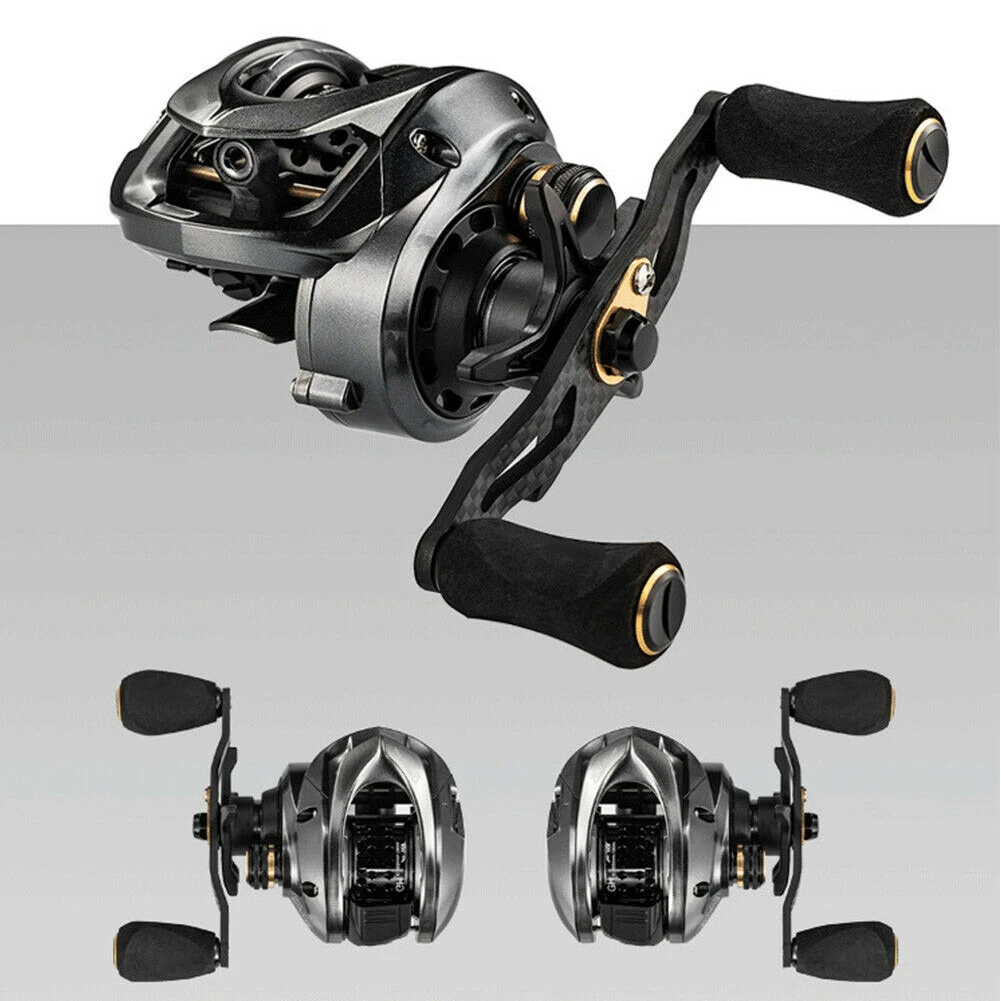 7.2:1 8.1:1 High Speed Baitcasting Reel 190g Super Long Casting Fishing Max Drag Power 18LB Carp Fishing Tackle Dropsipping
7.2:1 8.1:1 High Speed Baitcasting Reel 190g Super Long Casting Fishing Max Drag Power 18LB Carp Fishing Tackle Dropsipping