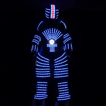 Remote Control LED Robot Costumes Lights Costume LED Robot Suit For Dancer Party Performance Electronic Music Festival DJ Show
Remote Control LED Robot Costumes Lights Costume LED Robot Suit For Dancer Party Performance Electronic Music Festival DJ Show
