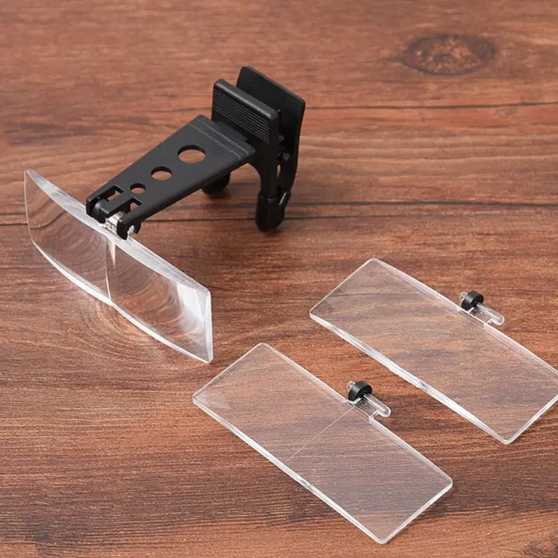 Glasses-Type Magnifying Glass Hot Magnifier Folding Handfree Clip On Clear Magnifying Glasses Lens Precise Magnifier Three Sets
Glasses-Type Magnifying Glass Hot Magnifier Folding Handfree Clip On Clear Magnifying Glasses Lens Precise Magnifier Three Sets