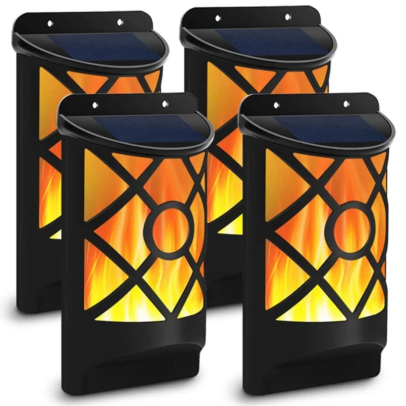 4 PC Solar Flame Lights Outdoor, Waterproof Flickering Flame Solar Lights Wall Mounted Night Lights
4 PC Solar Flame Lights Outdoor, Waterproof Flickering Flame Solar Lights Wall Mounted Night Lights