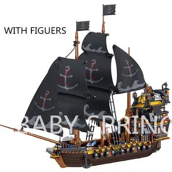 PIEARESSY KINDOMM Black Eternally Piratelly Ship Boat Building Blocks Fit Creator Technic Bricks Children Toy Gift for boy girl
PIEARESSY KINDOMM Black Eternally Piratelly Ship Boat Building Blocks Fit Creator Technic Bricks Children Toy Gift for boy girl