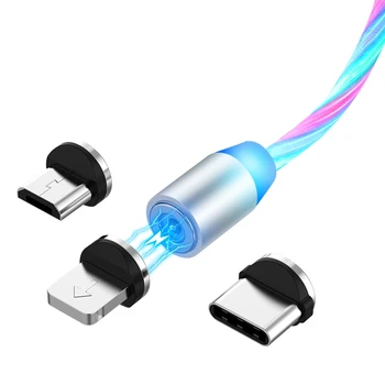 LED Flowing netic Charger Cable Light Up Candy Moving Shining Charger Phone Charging Cable netic Streamer Absorption USB S
LED Flowing netic Charger Cable Light Up Candy Moving Shining Charger Phone Charging Cable netic Streamer Absorption USB S