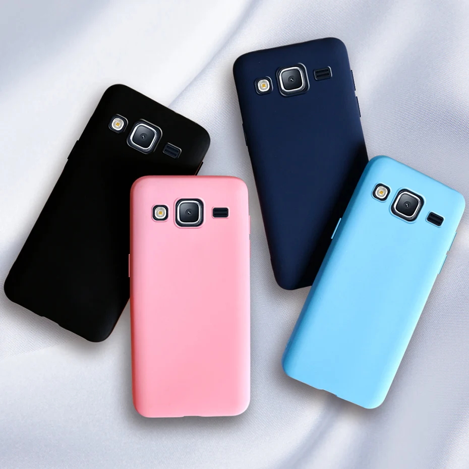 Мягкие силиконовые ТПУ чехлы карамельных цветов для телефонов Samsung Galaxy J3 2016 J320 J320F