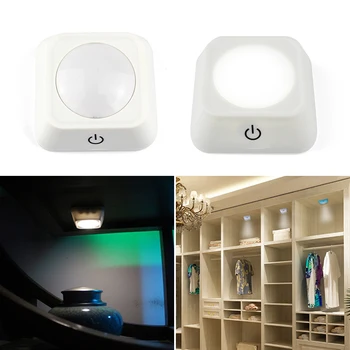 New 1/3pcs LED Touch Dimmable Night Light Pastable Bedside Lamp Eye Closet Light Wardrobe Light for home bedroom living room
New 1/3pcs LED Touch Dimmable Night Light Pastable Bedside Lamp Eye Closet Light Wardrobe Light for home bedroom living room