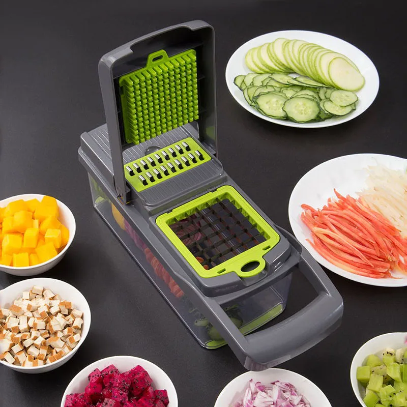 Vegetable Cutter Kitchen Accessories Mandoline Slicer Fruit Cutter Potato Peeler Carrot Cheese Grater Vegetable Slicer
Vegetable Cutter Kitchen Accessories Mandoline Slicer Fruit Cutter Potato Peeler Carrot Cheese Grater Vegetable Slicer