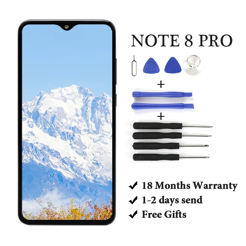 Replacement Screen For xiaomi Redmi note 8 pro LCD OEM Quality Display Digitizer For xiaomi Redmi note 8 pro LCD
Replacement Screen For xiaomi Redmi note 8 pro LCD OEM Quality Display Digitizer For xiaomi Redmi note 8 pro LCD