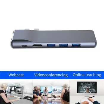 Lention USB HUB to Multi USB 3.0 HDMI Adapter Dock for MacBook Pro 13.3 Accessories USB-C Type C 3.1 Splitter 11 Port USB C HUB
Lention USB HUB to Multi USB 3.0 HDMI Adapter Dock for MacBook Pro 13.3 Accessories USB-C Type C 3.1 Splitter 11 Port USB C HUB