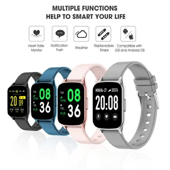 2019 New Smart Watch Waterproof Fitness Bracelet Big Touch Screen Message remind Heart RateTime Activity reloj inteligente 
2019 New Smart Watch Waterproof Fitness Bracelet Big Touch Screen Message remind Heart RateTime Activity reloj inteligente