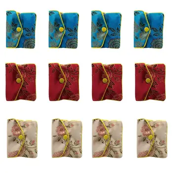 12pcs Jewelry Storage Bags Exquisite Convenient Jade Storage Container Silk Ornaments Pouch Storage Bags With Buckle for Jewelry
12pcs Jewelry Storage Bags Exquisite Convenient Jade Storage Container Silk Ornaments Pouch Storage Bags With Buckle for Jewelry