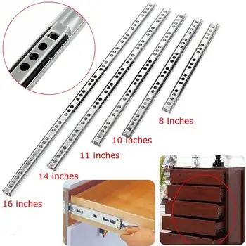 Mini Drawer slide Ball Guide Two Sections 17mm Wide Steel Fold Drawer Steel Ball Rail Slide Furniture Hardware Fittings
Mini Drawer slide Ball Guide Two Sections 17mm Wide Steel Fold Drawer Steel Ball Rail Slide Furniture Hardware Fittings