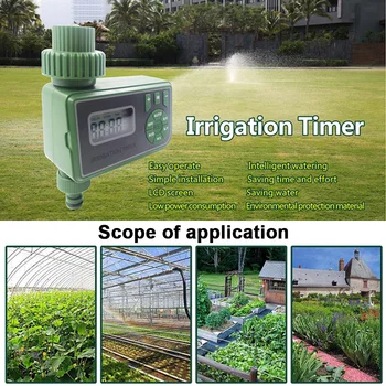 Garden Outdoor Sprinkler Time Saving Clear Tool LCD Display Irrigation Timer Easy Use Leakproof Automatic Controller Accessories
Garden Outdoor Sprinkler Time Saving Clear Tool LCD Display Irrigation Timer Easy Use Leakproof Automatic Controller Accessories