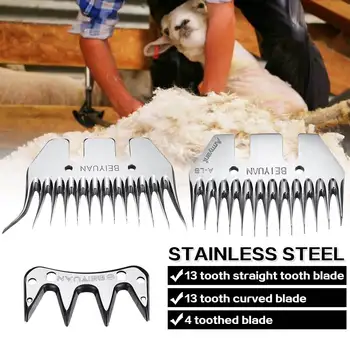 4/13T Electric Sheep Shearing Machine Blade Electric Sheep Clippers Scissors For Shearing Sheep Goats Alpaca Sheep Clipper
4/13T Electric Sheep Shearing Machine Blade Electric Sheep Clippers Scissors For Shearing Sheep Goats Alpaca Sheep Clipper