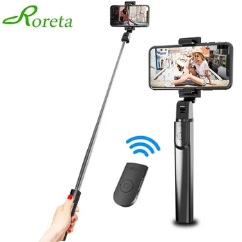 Roreta Wireless Bluetooth Selfie Stick Extendable Handheld Monopod With Remote Shutter real time For Iphone/Android smart phone
Roreta Wireless Bluetooth Selfie Stick Extendable Handheld Monopod With Remote Shutter real time For Iphone/Android smart phone
