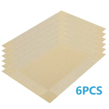 Placemats Washable PVC Table Cloth Pad Mat Tablemats Stain-Resistant Dining Disc Bowl Pad Coaster Non-slip PVC Pad
Placemats Washable PVC Table Cloth Pad Mat Tablemats Stain-Resistant Dining Disc Bowl Pad Coaster Non-slip PVC Pad