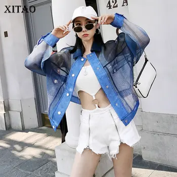 XITAO Tide Patchwork Perspective Jacket Personality Print Women Clothes 2020 Spring Summer New Thin Match All Coat DMY5061
XITAO Tide Patchwork Perspective Jacket Personality Print Women Clothes 2020 Spring Summer New Thin Match All Coat DMY5061