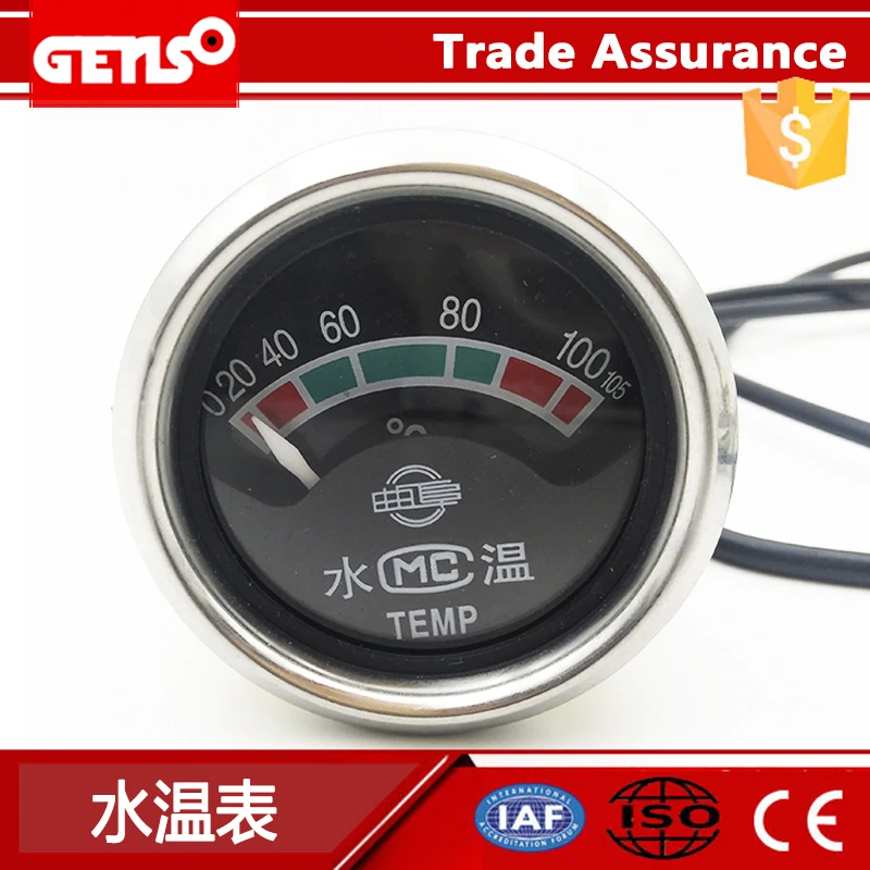 Water temperature meter diesel generator set with sensor water temperature meter oil temperature meter generator set accessories
Water temperature meter diesel generator set with sensor water temperature meter oil temperature meter generator set accessories