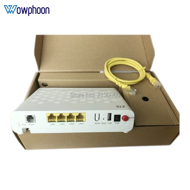 Latest 6.0 Version ZTE GPON ONU F660 FTTH terminal 3FE+1GE+1TEL+1USB+WIFI same function as F623, 100% new original
Latest 6.0 Version ZTE GPON ONU F660 FTTH terminal 3FE+1GE+1TEL+1USB+WIFI same function as F623, 100% new original